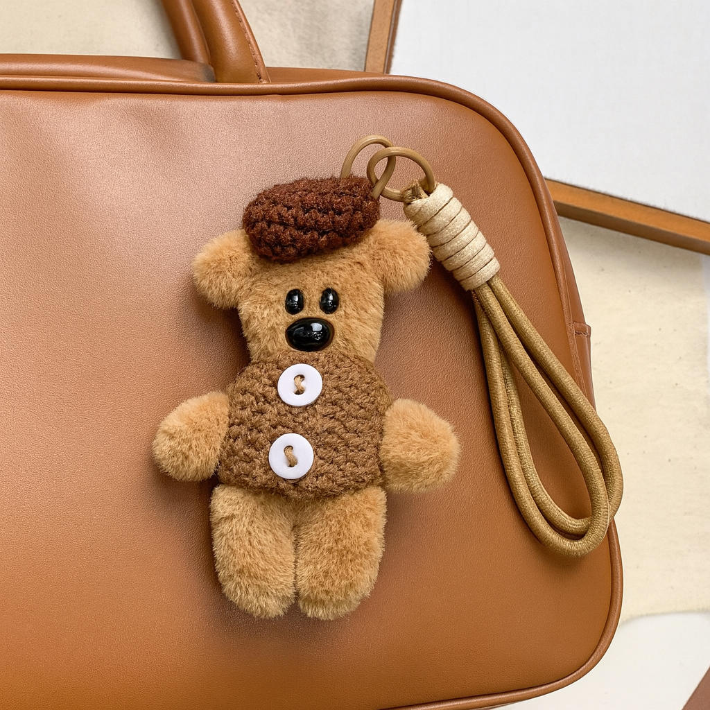 Mr. Bean Teddy Bag charm