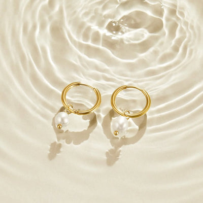 Bella Sweetwater Pearl Earrings